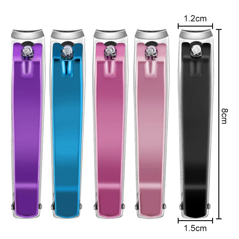 Premium Stainless Steel Nail Clippers for Effortless Fingernail and Toenail Grooming