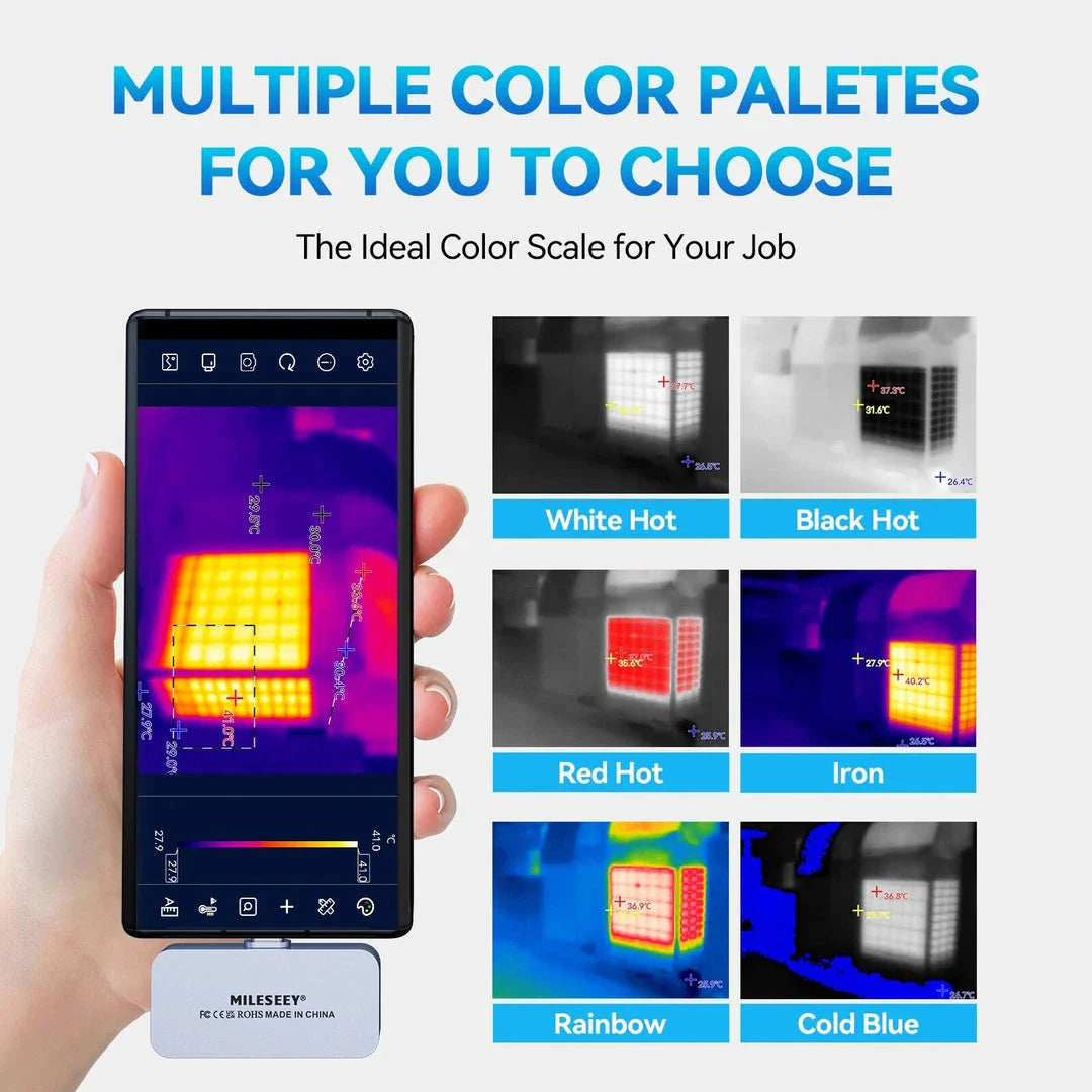 High-resolution thermal imaging camera for Android devices, offering exceptional clarity and precision for a variety of applications