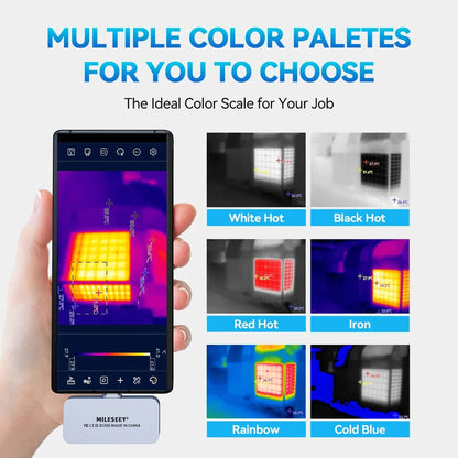 High-resolution thermal imaging camera for Android devices, offering exceptional clarity and precision for a variety of applications