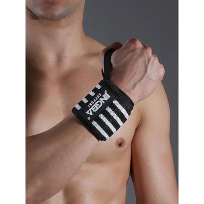 Premium Wrist Support Brace for Weightlifting and Fitness - Durable Nylon Construction, Adjustable Strap, and Extra Strength Design