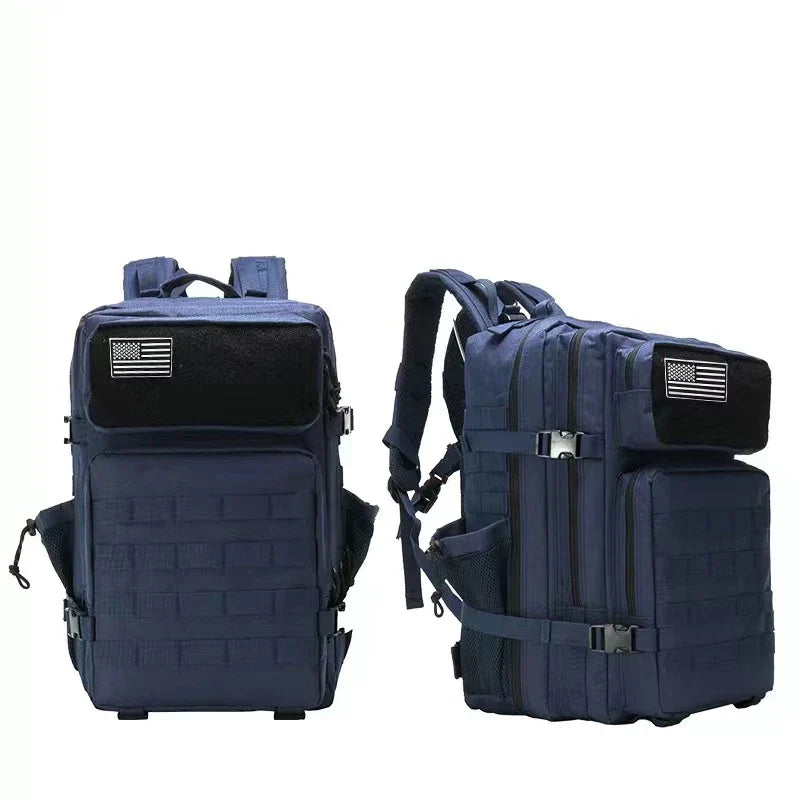Premium Oxford Waterproof Backpack for Men with Large 45-Litre Capacity, Durable Construction, and Multiple Compartments