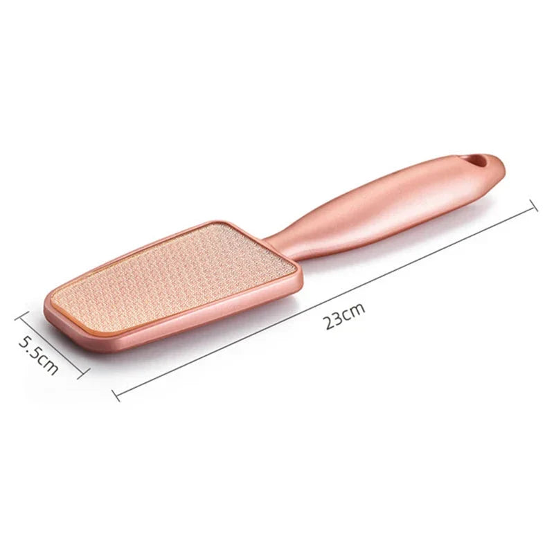 Premium nano glass foot file effectively removes calluses and dead skin for beautifully smooth, soft feet