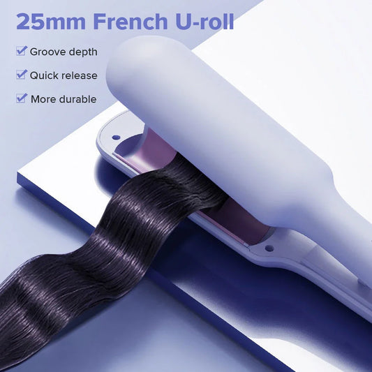 Professional Ceramic Triple Barrel Hair Curler for creating effortless, salon-quality waves