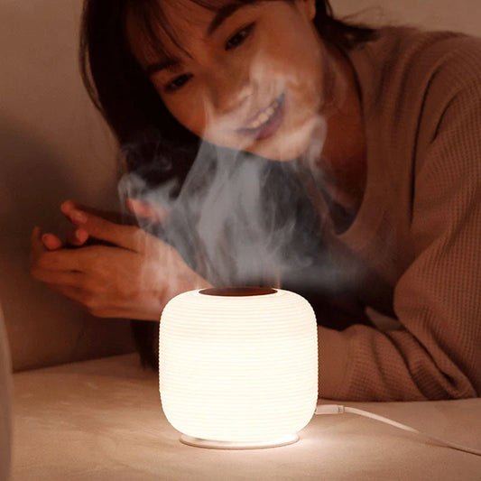 300ML USB Aromatherapy Diffuser with Soothing Night Light - Compact, Powerful, and Visually Appealing Diffuser for Relaxation and Ambiance
