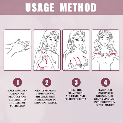 Premium breast enhancement cream that lifts, tightens and firms for a more youthful, plump bust