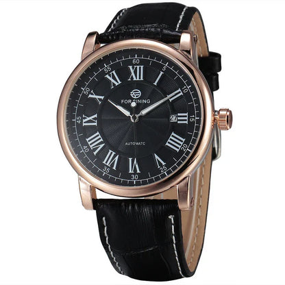 Premium mechanical wristwatch with a sleek, classic British design and durable construction