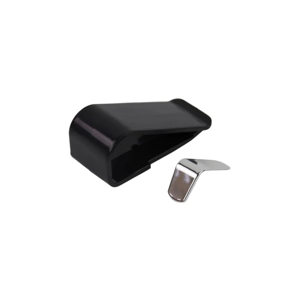 Premium magnetic car sunglasses case with secure clip-on design and card slot for storage