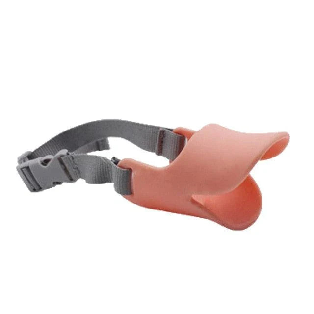Premium Silicone Dog Muzzle in Charming Duck Style for Small Breeds