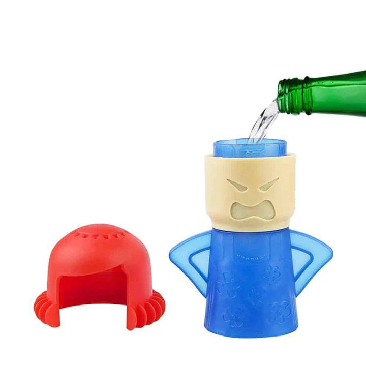 Angry Mama Microwave Cleaner - a clever gadget that uses steam power to effortlessly clean your microwave and remove tough grease and food stains