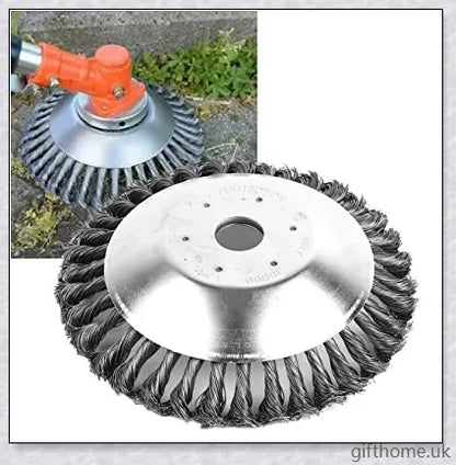 Garden Weed Brush Lawn Mower made of high-grade steel alloy for durable and efficient lawn and garden maintenance