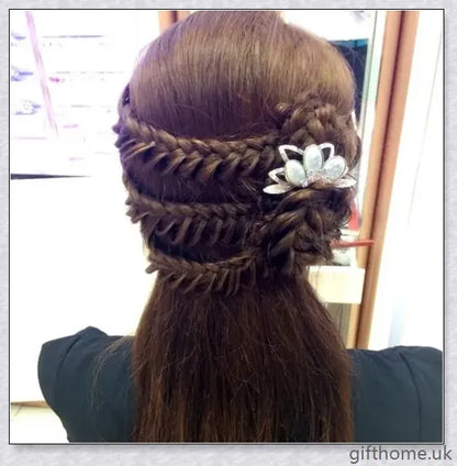 Innovative Braid Maker hair styling tool with automatic hair twisting and 360-degree rotation for effortless, salon-quality braids