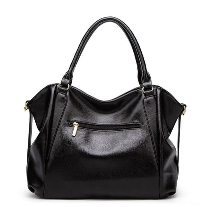 Premium Casual Chic Shoulder Bag in Blue colour, featuring a spacious interior, soft PU material, and a timeless design for the modern British woman.