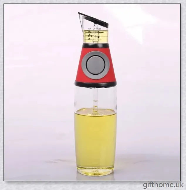 High-quality 500ml glass bottle for storing and displaying kitchen liquids such as oils, sauces, and condiments
