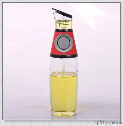 High-quality 500ml glass bottle for storing and displaying kitchen liquids such as oils, sauces, and condiments