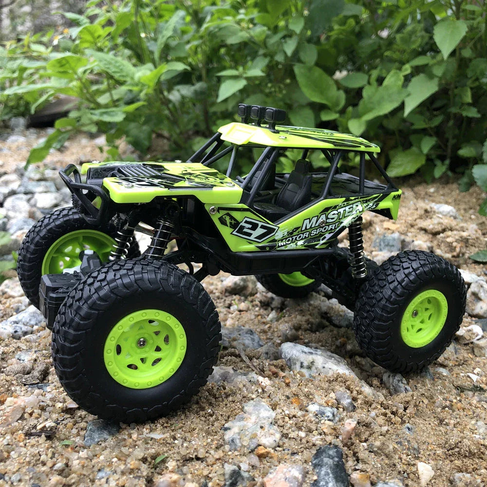 Extreme Off-Road RC Buggy - 1:20 Scale High-Speed Remote Controlled Toy Car with Durable ABS Construction and Bright LED Lights
