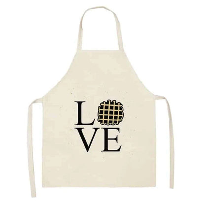Premium Cotton and Linen Apron in Blue, Green, Grey, and White colors for the modern British kitchen