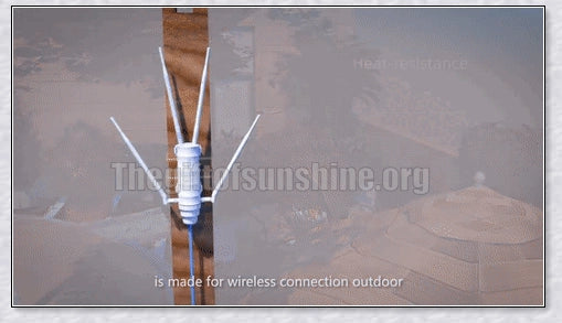 Rugged outdoor Wi-Fi extender with weatherproof housing and omnidirectional antennas for reliable wireless connectivity