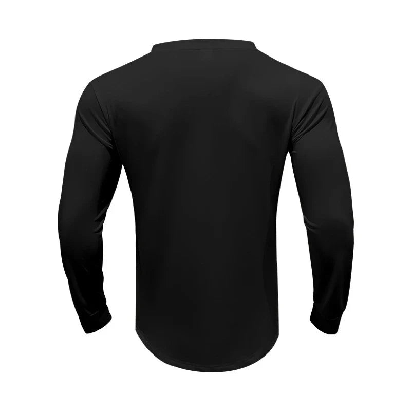 Premium men's slim-fit buttoned v-neck knit top in various colours, showcasing a tailored, sophisticated design