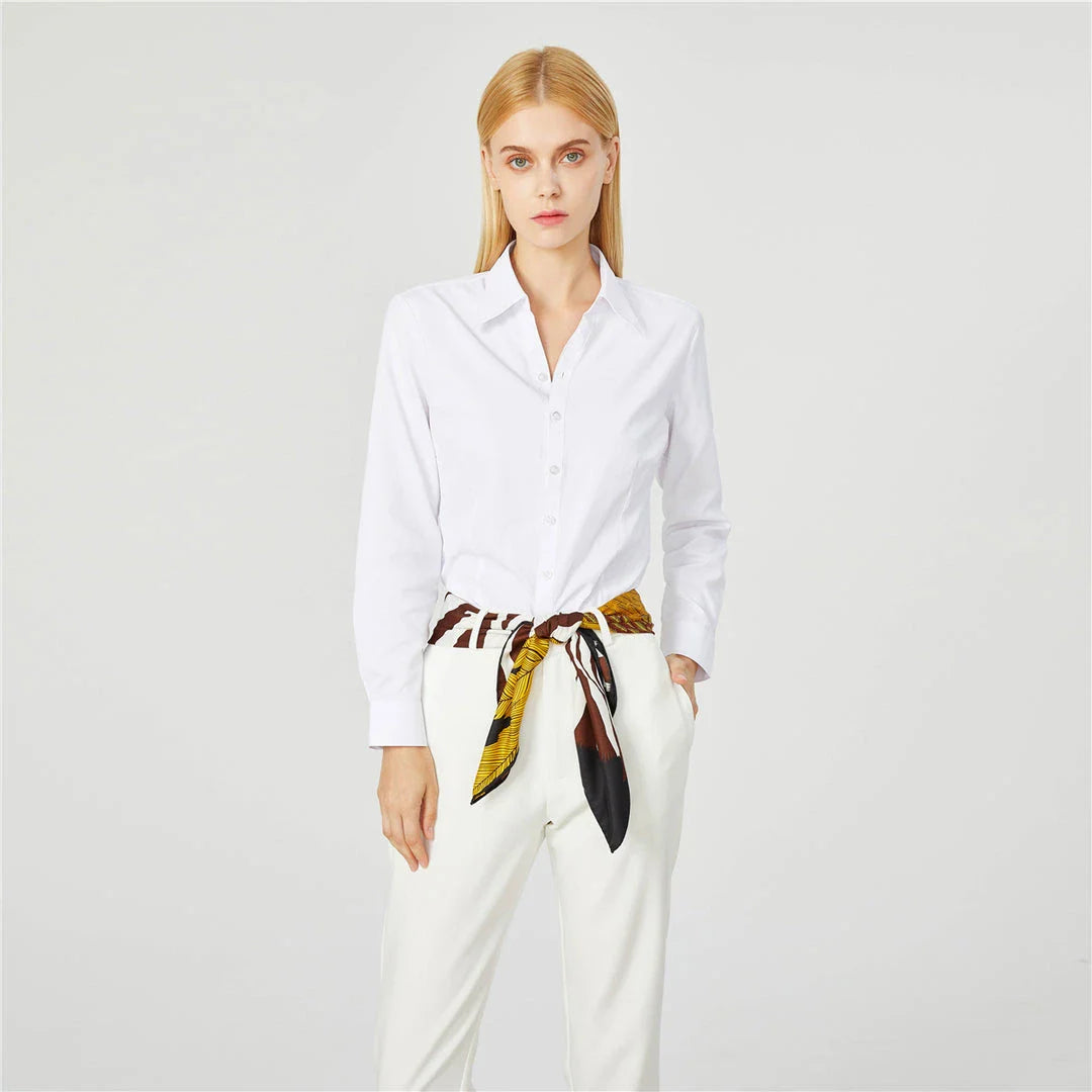 Luxurious 90cm silk square scarf with a winged horse design, perfect for any occasion