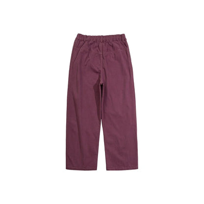 Sophisticated men's casual trousers in various colours, featuring a tailored straight-leg design and mid-rise waistline for a polished, British-inspired look.
