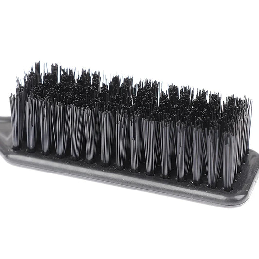 Professional Shave Beard Brush made from durable ABS plastic with soft bristles for precise grooming and hair removal