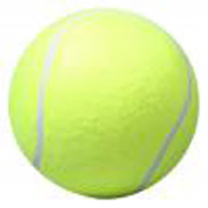 Premium Extra-Large Durable Dog Tennis Ball with Vibrant Colour and Sturdy Rubber Construction