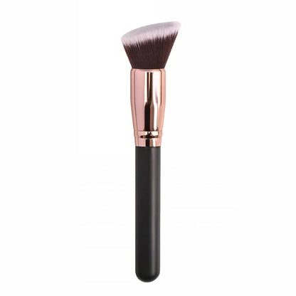 Professional Cosmetic Beauty Makeup Brush Set with Soft Wool Fiber Bristles for Flawless Makeup Application