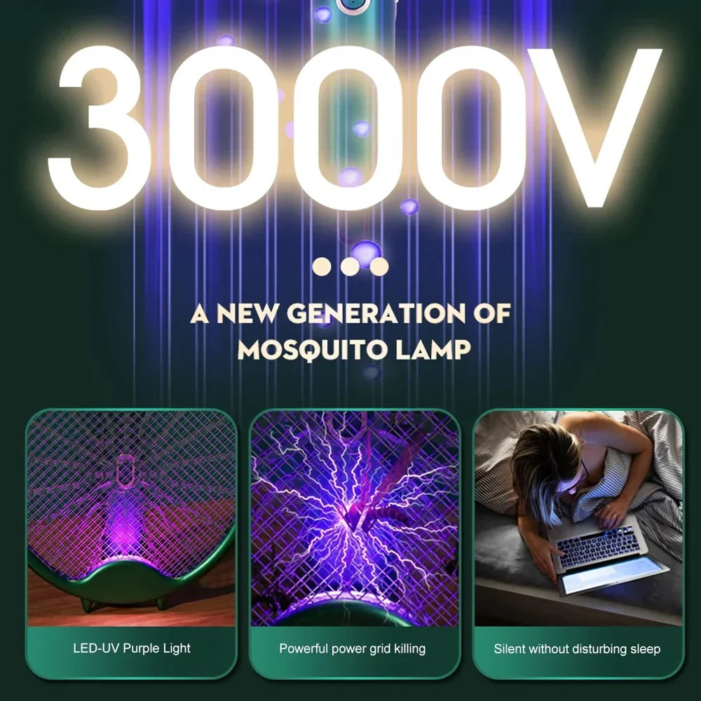 Premium electric mosquito zapper with smart chip technology and powerful zapping grid for effective insect control in UK homes.