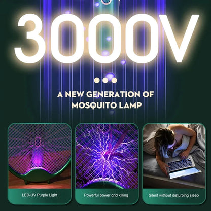 Premium electric mosquito zapper with smart chip technology and powerful zapping grid for effective insect control in UK homes.