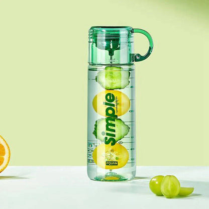 Eco-Friendly 620ml Travel Juice and Water Bottle with Leak-Proof Design