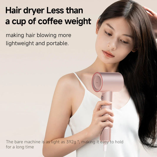 Powerful and lightweight hair dryer with advanced ionic technology for fast, frizz-free drying and salon-quality results