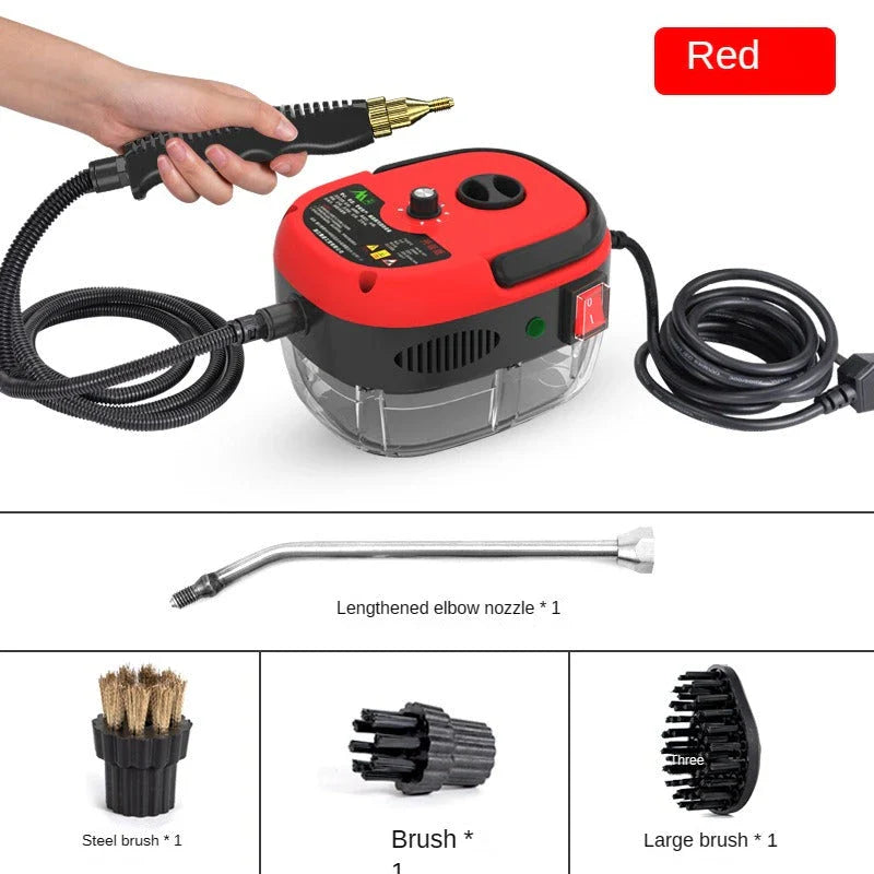 Premium High-Pressure Handheld Steam Cleaner for thorough, chemical-free cleaning in British homes