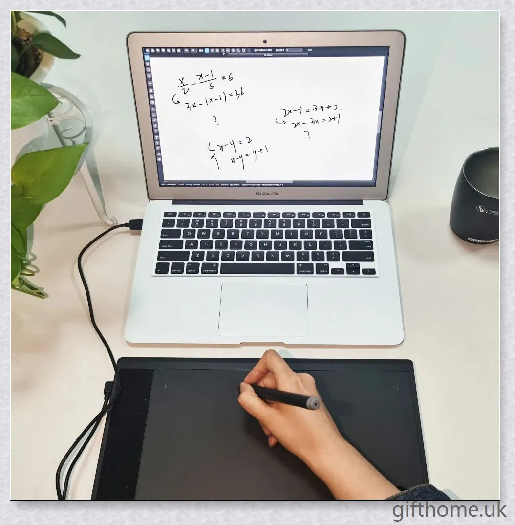 Premium digital drawing sketchpad with stylus pen, perfect for creative artists and designers
