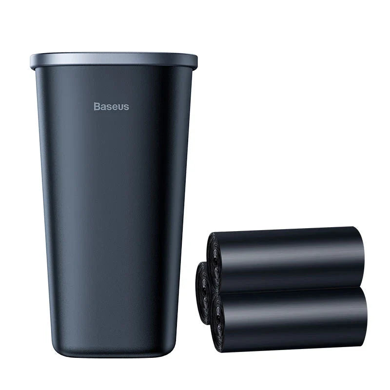 Premium Car Bin Organiser with Pressing Lid for Convenient Waste Disposal in Vehicle