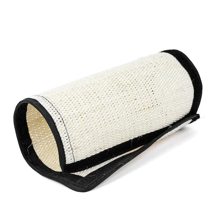 Premium Sisal Cat Scratching Post in light grey colour, providing a sturdy and stylish solution for your feline friend's scratching needs.