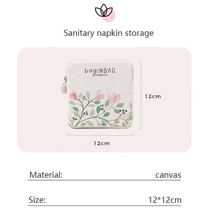 Mini Portable Sanitary Pad Pouch in Pink - Compact, Versatile, and Stylish Accessory for British Women