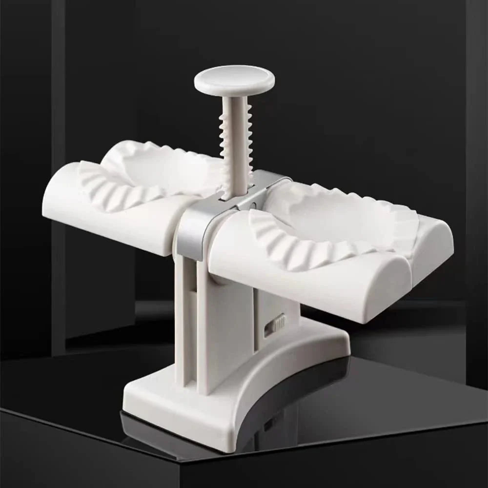 Automatic Dumpling Maker with Double Heads - Effortlessly create restaurant-quality dumplings, ravioli, and pierogi at home