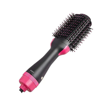 3-in-1 Hair Dryer and Volumizer Brush with Negative Ion Technology for Salon-Quality Styling at Home