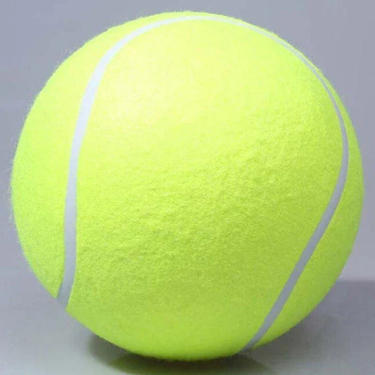 Premium Extra-Large Durable Dog Tennis Ball with Vibrant Colour and Sturdy Rubber Construction