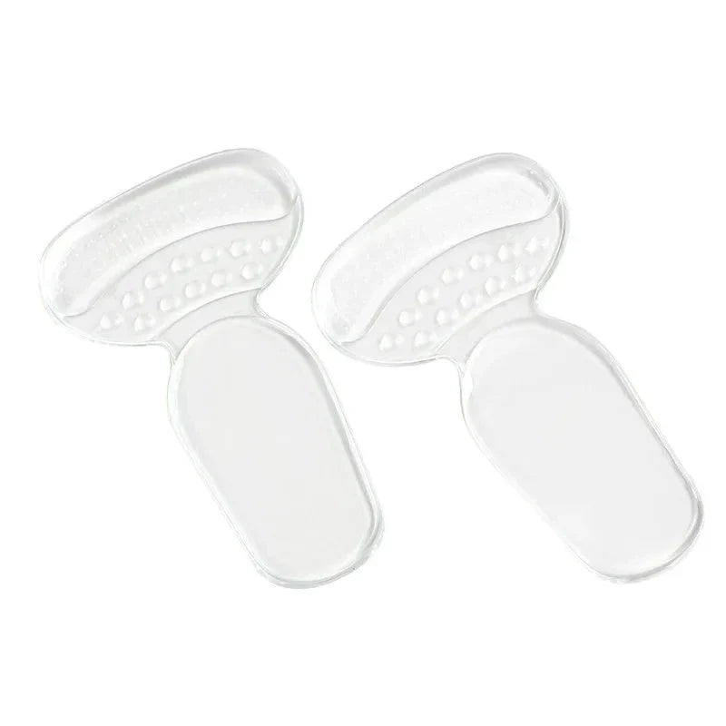 Premium transparent silicone heel protectors designed to provide comfort and support for your feet in various footwear types
