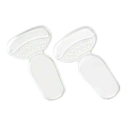 Premium transparent silicone heel protectors designed to provide comfort and support for your feet in various footwear types