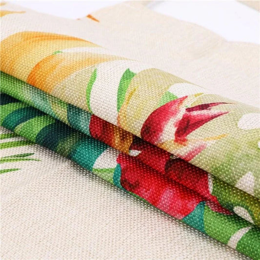 Geometric printed kitchen apron in a stylish design for discerning home chefs in the UK