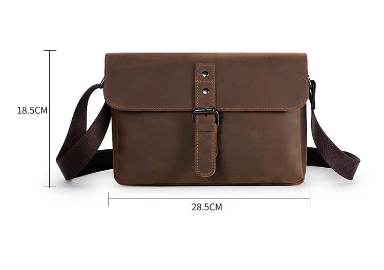 Premium quality large capacity shoulder bag in sleek black colour with latch closure and interior pockets, perfect for modern British lifestyle