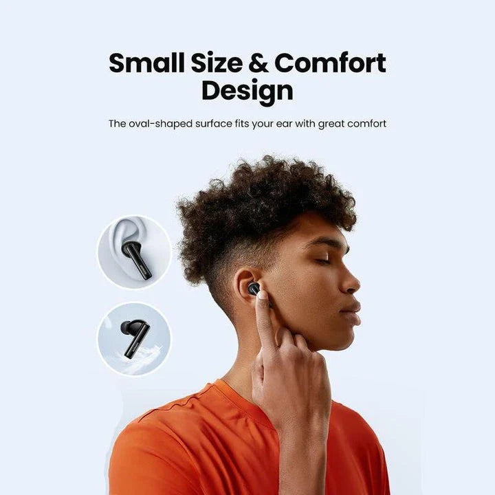 HiTune T3 ANC Wireless Earbuds with Bluetooth 5.2, Active Noise Cancellation, and Immersive Sound