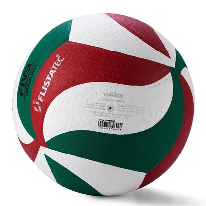 Premium official size 5 competition volleyball with FLISTATEC technology for enhanced aerodynamics and control