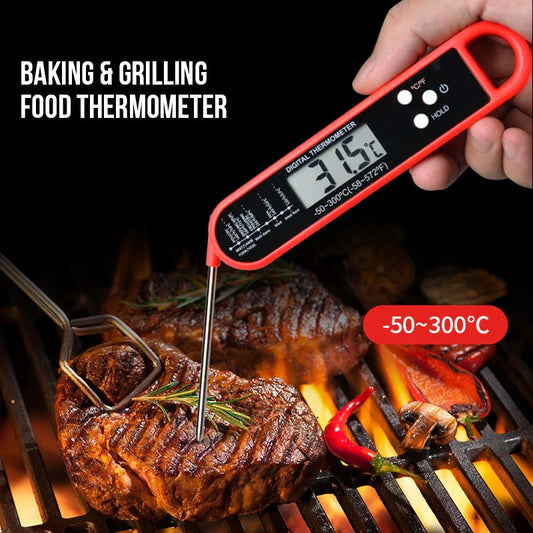 Premium Digital Kitchen Thermometer with Precision Probe - Accurate temperature readings for perfect cooking results