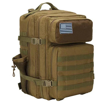Premium Oxford Waterproof Backpack for Men with Large 45-Litre Capacity, Durable Construction, and Multiple Compartments