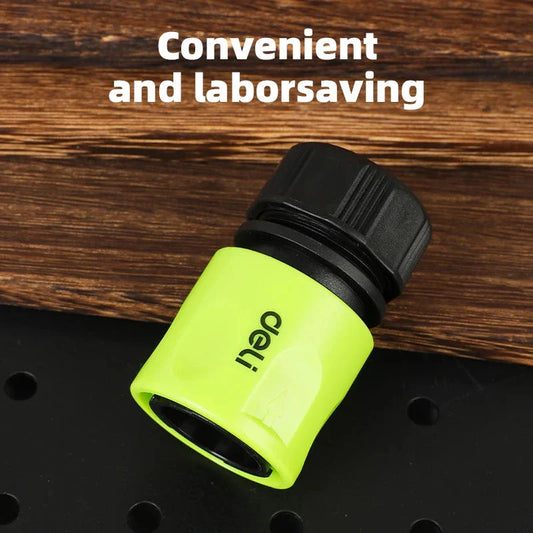 Premium Plastic Hose Quick Connector for effortless garden hose connections and repairs