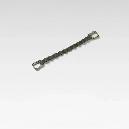 Adjustable camping strap with multi-ring design for organising outdoor gear and supplies