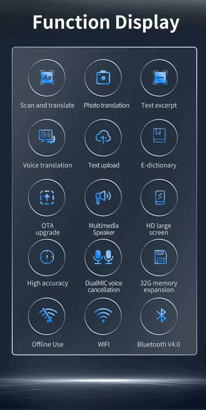 Premium Multilingual Translation Pen with advanced language translation capabilities for global travellers